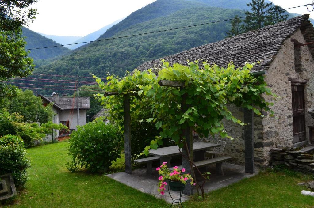 Hotel Garni Maggia Giumaglio Exterior foto